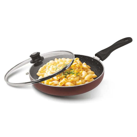 Sartén antiadherente Signoraware Perfecto de 4 capas, 26 cm | Evita que los alimentos se peguen | Compatible con gas e inducción | Ideal para saltear verduras, freír aperitivos o preparar salsas y sal