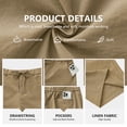 thumbnail image 3 of Iceglad Mens Shorts Casual Summer Shorts for Men Elastic Waist Drawstring Quick Dry Lightweight Athletic Beach Shorts with Pockets, 3 of 9