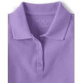 thumbnail image 2 of Polo The Children's Place para niñas, paquete de 3 unidades, color rosa y morado, 2 of 4