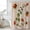 Beige, variant on Ladybugs Eucalyptus Shower Curtain, Waterproof Shower Curtains for Bathroom, Spring Botanical Leaves Retro Washable Fabric Bathtub Curtain Set Bath Decor with 12 Hooks Extra Long 72"x96"