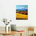 thumbnail image 2 of JRXY Mountain Wall Art Decor Landscape Canvas Prints Black Framed for Home Living Room Kitchen 16x20 inch 12x16 in, 2 of 4