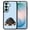 Rottweiler Dog Lying Down Looking Up On Light Blue Background, variant on WIRESTER Shockproof Soft Rubber Cover Case for Samsung Galaxy S26 6.3" 2026, Schnauzer Dog Butt Looking Back On Light Blue Background