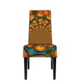thumbnail image 2 of Dining Chair Back Cover, Water Washing, Disassembly Chair Sleeve Sliding Cover Protective Cover-Spotted Tunnel Pattern Chair Protectors Seat Covers, 2 of 8
