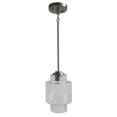 thumbnail image 1 of Whitfield Lighting PT96R-1CLSS 1 LIGHT PENDANT STAINLESS STEEL WITH CLEAR GLASS, 1 of 1