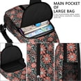 thumbnail image 4 of Floral Crossbody Sling Backpack for Womens Causal Sling Bag with Adjustable Shoulder Straps for Travel Hiking Chest Bag Daypack Anti-theft Purse, 4 of 6