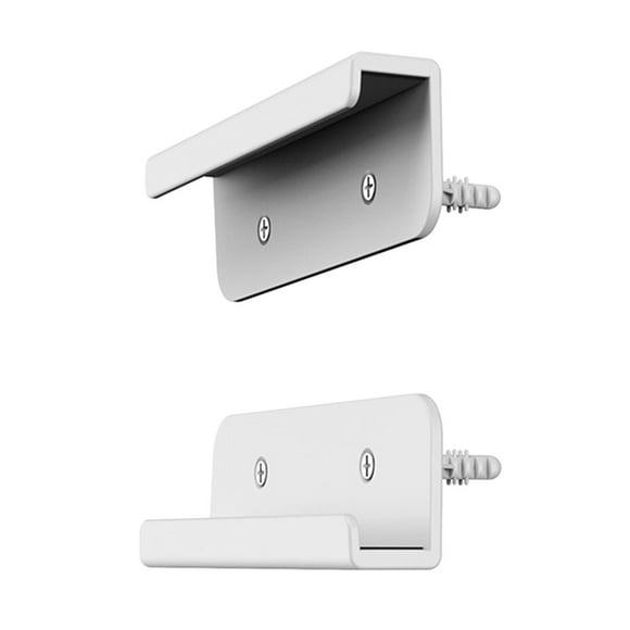 relayinert Tablet Wall Mount Holder Easy Assembly Sturdy E Stand Readers for Study Room Black White