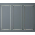 thumbnail image 5 of Ekena Millwork 28"W x 72"H Ashford Panel Moulding Kit (Triple Panel), 5 of 10