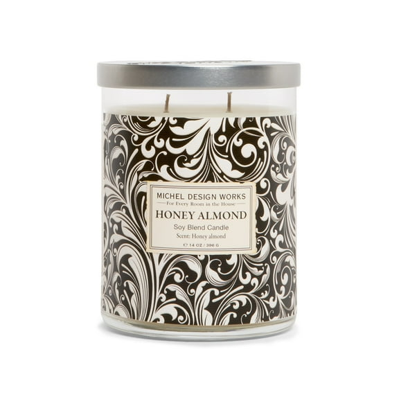 Michel Design Works Honey Almond Medium Tumbler Candle, 14 oz