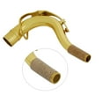 thumbnail image 4 of Sax cuello Irfora Saxofón tenor de latón Saxofón Cuello 27.8 mm Saxofón Accessores Piezas Oro Irfora Sax cuello, 4 of 6