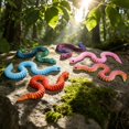 thumbnail image 4 of Set de 6 juguetes de serpiente flexibles tipo fidget impresos en 3D RCARQMU, 4 of 7