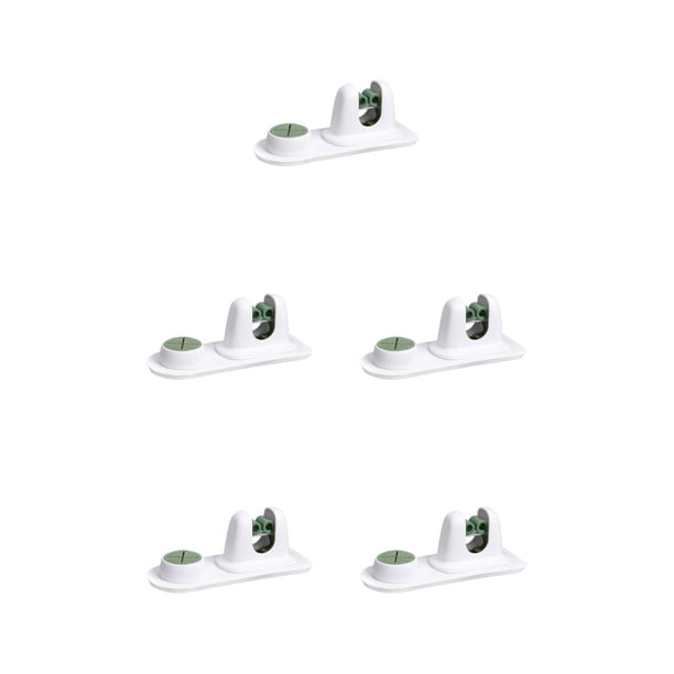 Bearachild Fregonas autoadhesivas montadas en la pared, gancho para colgar en la tubería, estante de almacenamiento antideslizante, colgador de Type2 NO2