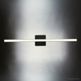 thumbnail image 4 of Luxury Minimalist Bath Light, Large Size: 4.079''H x 2.09''W, with Mid Century Modern Style Elements, Matte Black Finish, UHP4815 from the Mandan Collection by Urban Ambiance, 4 of 5