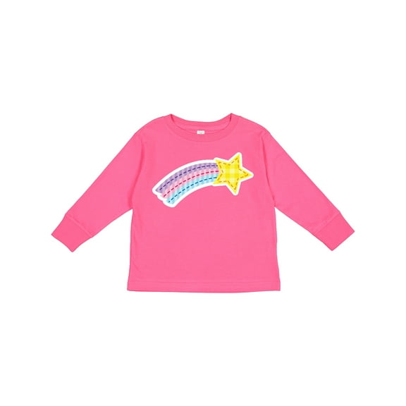 Inktastic Shooting Star Space Boys or Girls Long Sleeve Toddler T-Shirt