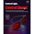 thumbnail image 4 of Gafas Bloomoak que bloquean la luz azul, lentes 100% rojas, 4 of 7
