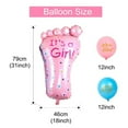 thumbnail image 3 of Kit de suministros para fiesta de revelación de género de bebé, 69 Uds., globo negro, confeti rosa y azul, cartel para niño o niña, decoraciones para fiesta, accesorios para fotos, 3 of 8