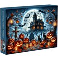 thumbnail image 2 of Terror Casa Encantada Hugtrwg Calabaza 1000 Piezas Favores Fiesta, 2 of 9