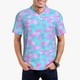 thumbnail image 1 of Fotbe Purple Dragon Scales Camiseta Polo de Golf para Hombre con Estampado – Camisa Deportiva Transpirable con Cuello Abotonado-Large, 1 of 6