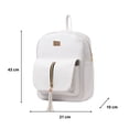 thumbnail image 2 of Mochila De Mujer Fana Nadira Color Blanco Linda, 2 of 3