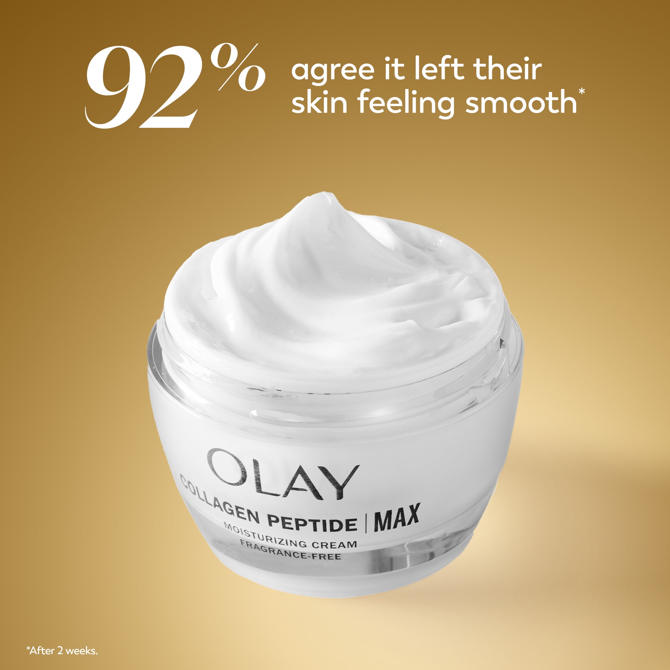 Olay Collagen Peptide Max Moisturizing Cream, Fragrance-Free, 1.7 fl oz