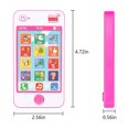 thumbnail image 3 of Juguetes Para Niño Teléfono inteligente de juguete para jugar, teléfono móvil con máquina educativa para bebés y niños, regalos de cumpleaños Juguetes Para Bebe 1 Año, 3 of 6