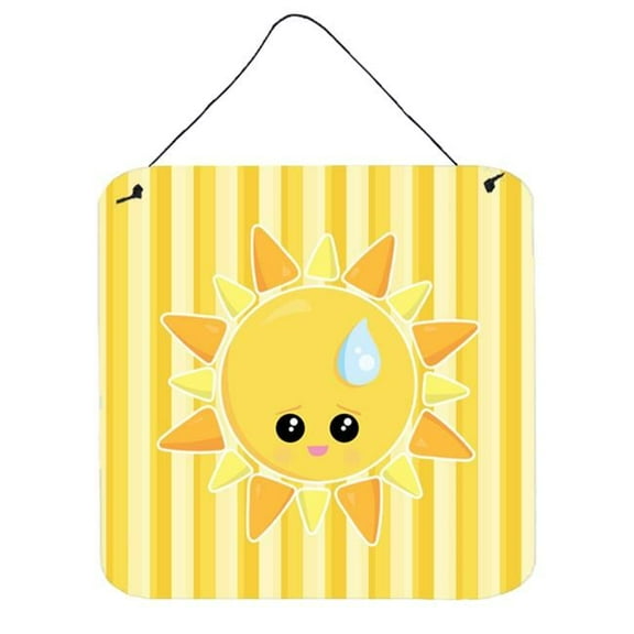 Weather Sun Sprinkle Face Wall or Door Hanging Prints