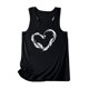 thumbnail image 1 of Blusa sin mangas con cuello redondo y estampado de girasol para mujer Fridja  gh3809, 1 of 4