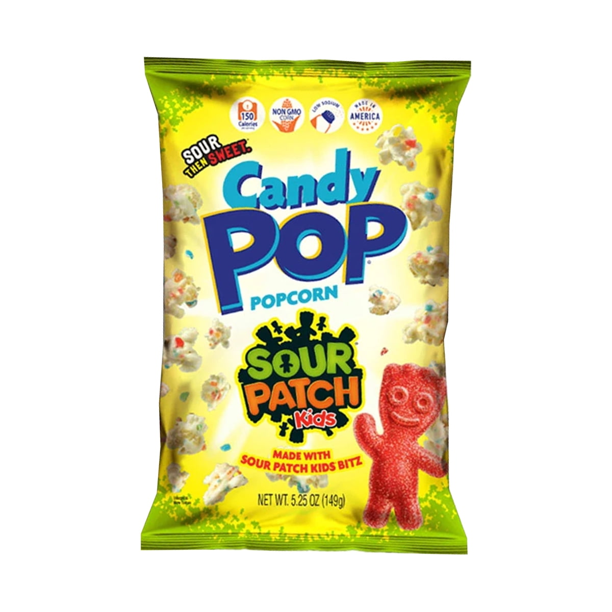 Sour Patch Candy Pop Popcorn, 5.25 oz, 1 Pack