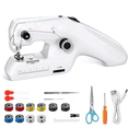 thumbnail image 1 of Máquina De Coser Electrónica, Máquina De Coser Portátil De Doble Hilo para Adultos Principiantes, Inalámbrica con Accesorios para Ropa, Cortinas, Manualidades En El Hogar, 1 of 5