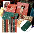 thumbnail image 2 of JoyMoreHome Christmas Wrapping Paper Roll, 19.69 Inch x 27.56 Inch, Christmas Wrapping Paper for Christmas Holiday Party Decor Gift, 2 of 2