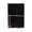 Black, variant on Vintage Leather Journal Notebook, Spiral Refillable Travel Diary, Embossed Blank Page Planner with Retro Pendant for Home Office Travel,4"x5.7"(Black)