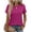CN14_Hot Pink, variant on Resicozy Womens Summer Short Sleeve Crewneck T Shirts 2026 Solid Color Tees Casual Basic Tops Deep Red S