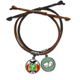 thumbnail image 1 of Bolivia emblema nacional país Pulsera Cuerda Mano Cadena Cuero Dinero Pulsera Unbranded M, 1 of 2
