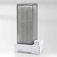 thumbnail image 1 of Cotton Swab Box Acrylic Makeup Storage Floor Swab Dispenser Bathroom Storage Box for Lint Free Wipes (Grey), 1 of 5