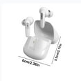 thumbnail image 2 of Auriculares Inalámbricos Bluetooth, Auriculares Inalámbricos Verdaderos con Caja de Carga, Control de Huellas Digitales, Ipx5 Impermeable, Reducción de Ruido Inteligente, Auriculares de Sonido Inmersi, 2 of 8