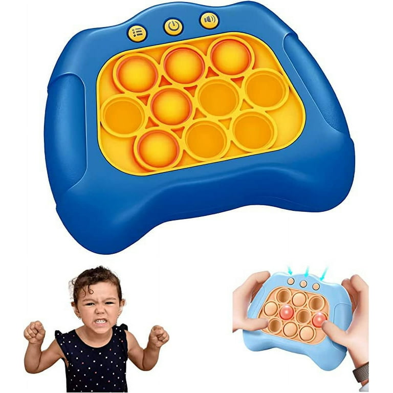 AIPINQI Decompression Breakthrough Puzzle Game Machine, Pop Push It Game  Controller, Light Up Pattern Popping Games for Kids Adults
