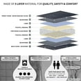 thumbnail image 5 of Sleep Therapy 2Pc Weighted Blanket and Cover, 20lbs, 60 x 80, Gray, 5 of 13