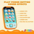 thumbnail image 4 of Smartphone Toy JOYIN Teléfono para bebés con control remoto y música, 4 of 9