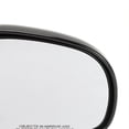 thumbnail image 5 of Spec-D Tuning Glossy Black Right Side Manual Side Mirrors Compatible with Chevrolet Chevy S10 1994-2001, 5 of 7