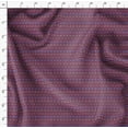 thumbnail image 4 of Soimoi Tissu Crêpe polyester Vert Rayé & Triangle Imprimé Géométrique 1 Yard 52 Pouces de Large, 4 of 5