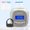 Gray-50Cards+1Ribbon, variant on TIMOZIA Time Clock for Employees, Auto-Align Clock, 6 Punches Per Day, 100 Cards, 2 Ribbons