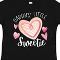thumbnail image 4 of Inktastic Daddy's Little Sweetie with Pink Heart Cookie Boys or Girls Toddler T-Shirt, 4 of 5