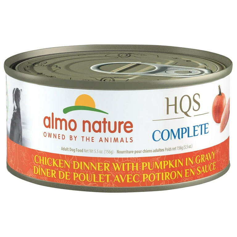 Almo Nature HQS Complete Dog Complete & Balanced Chicken Dinner with Pumpkin Canned Dog Food Almo Nature HQS Complete Dog Complete & Balanced Chicken Dinner with Pumpkin Canned Dog Food