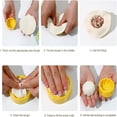 thumbnail image 5 of Máquina para hacer bolas de masa 3 en 1, prensadora de masa de masa prensadora de masa de masa, herramienta para hacer moldes de empanada para hacer manualidades en casa (naranja), 5 of 5