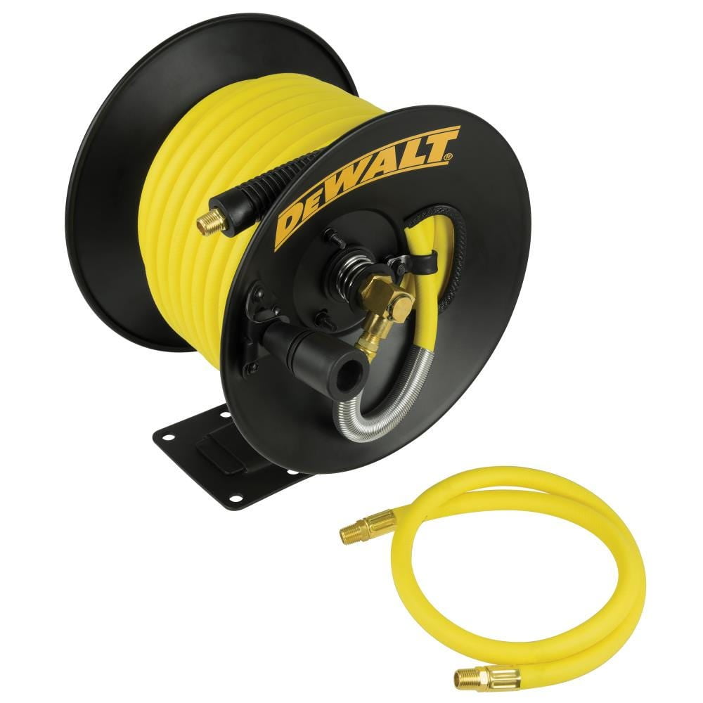DewaltDXCM0240348 3/8 In. x 50 Ft. Manual Rubber Hose Reel Walmart