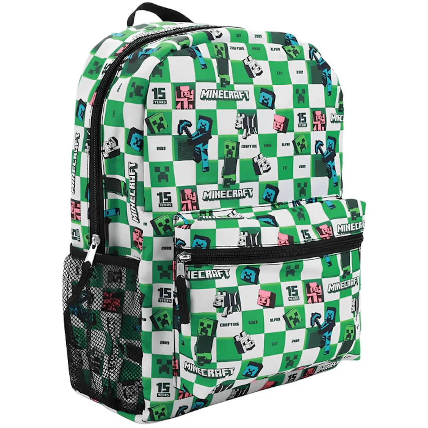 Minecraft Steve & Mobs Kids Backpack (All Over Print)