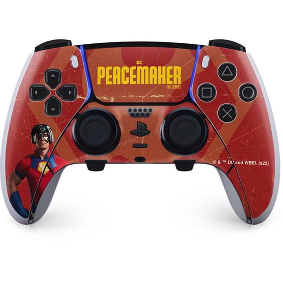 Skinit DC Comics Peacemaker John Cena PS5 DualSense Edge Pro Controller Skin