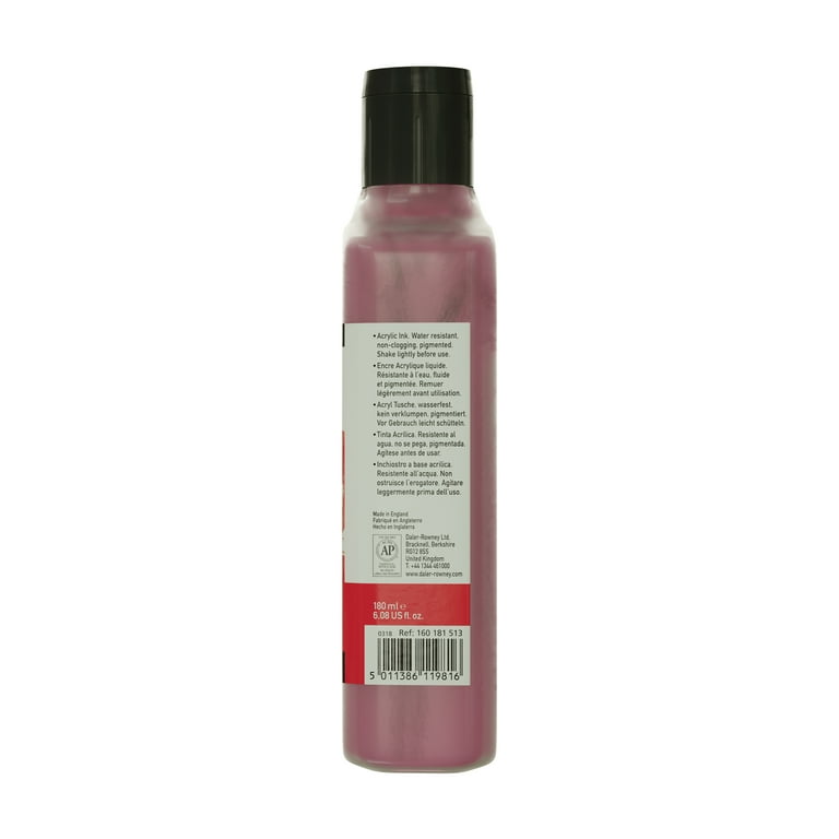 Daler-Rowney FW Acrylic Ink 6 oz. Crimson