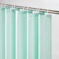thumbnail image 1 of RV Cortina de ducha, verde menta, 180 x 180 cm, resistente al moho, tejido de poliéster, impermeable, gruesa, lavable, cortinas de baño, ganchos, lastrada brillar Electrónica, 1 of 5