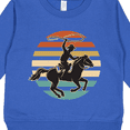 thumbnail image 3 of Inktastic Rodeo Team Roping Cowboy Toddler Sweatshirt, 3 of 4