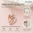 thumbnail image 3 of Anniversary Gift for Wife To My Wife Necklace from Husband with Message Card  S925 Sterling Silver Necklace for Women, Wife Jewelry Rose Gold, Wife Birthday  Valentines Mothers Day Gifts, 3 of 7
